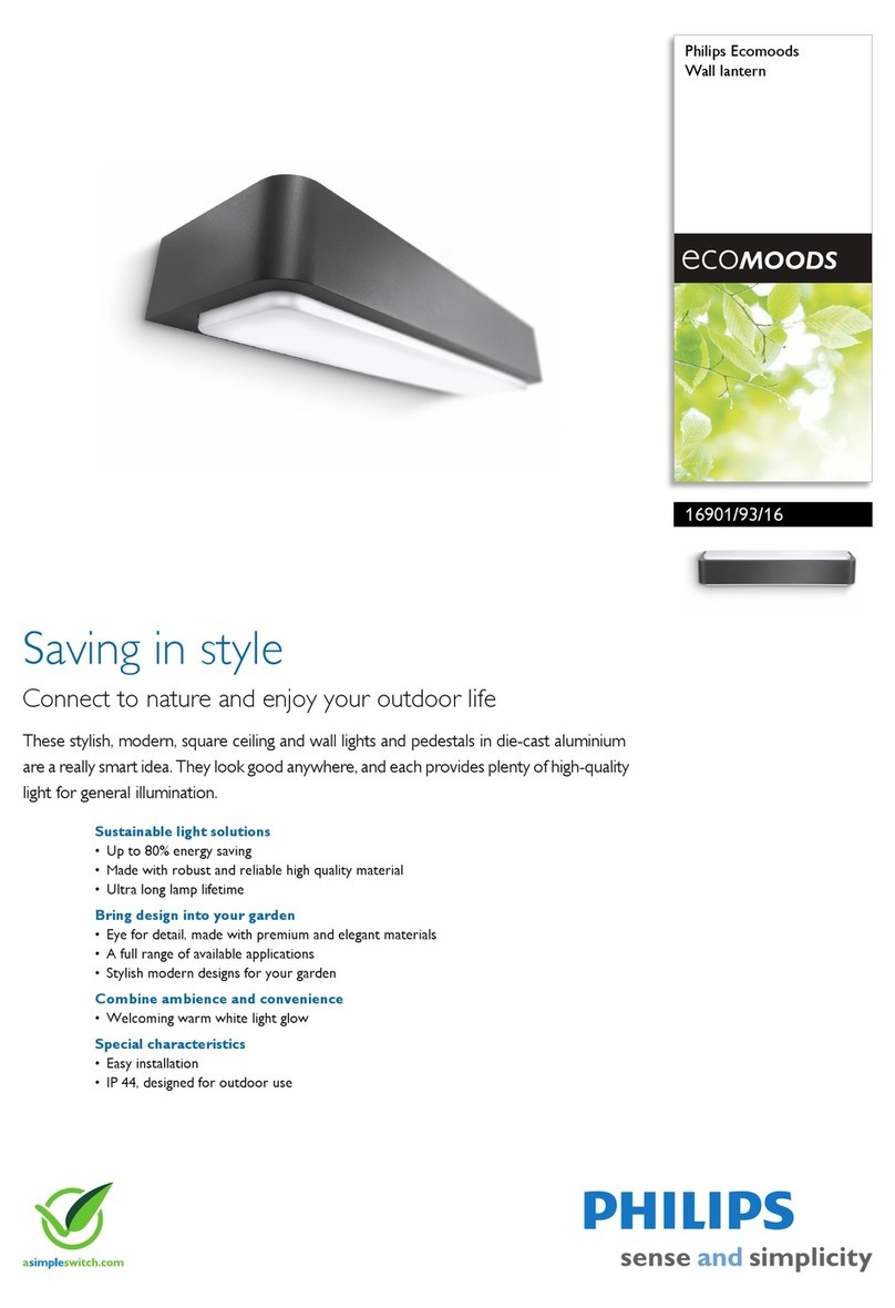 Philips Ecomoods 16901/93/16 Specification sheet