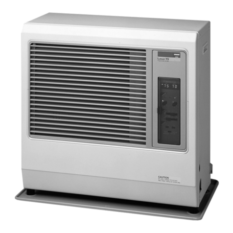 Toyostove Laser 73 User manual