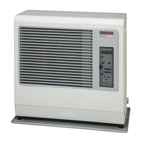 Toyostove Laser 73 Type K User manual