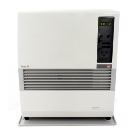 Toyostove Laser 56MH User manual