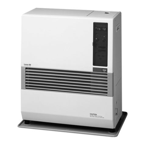 Toyostove Laser 56 Type I Installation and operation instructions