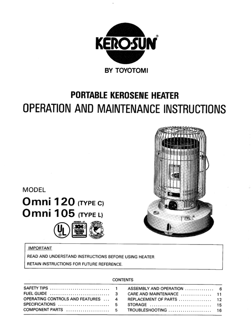 Kero-Sun Omni 105 Type L user guide