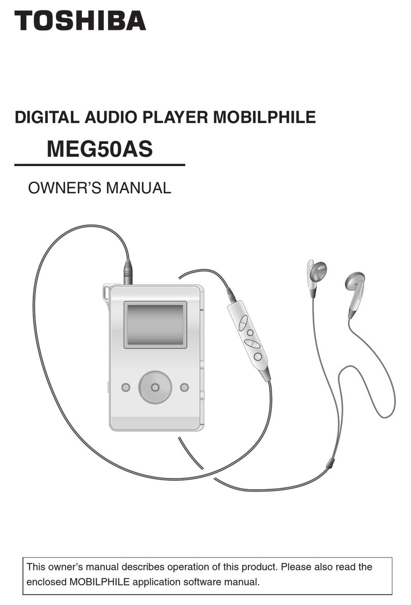 Toshiba MEG50AS owner's manual