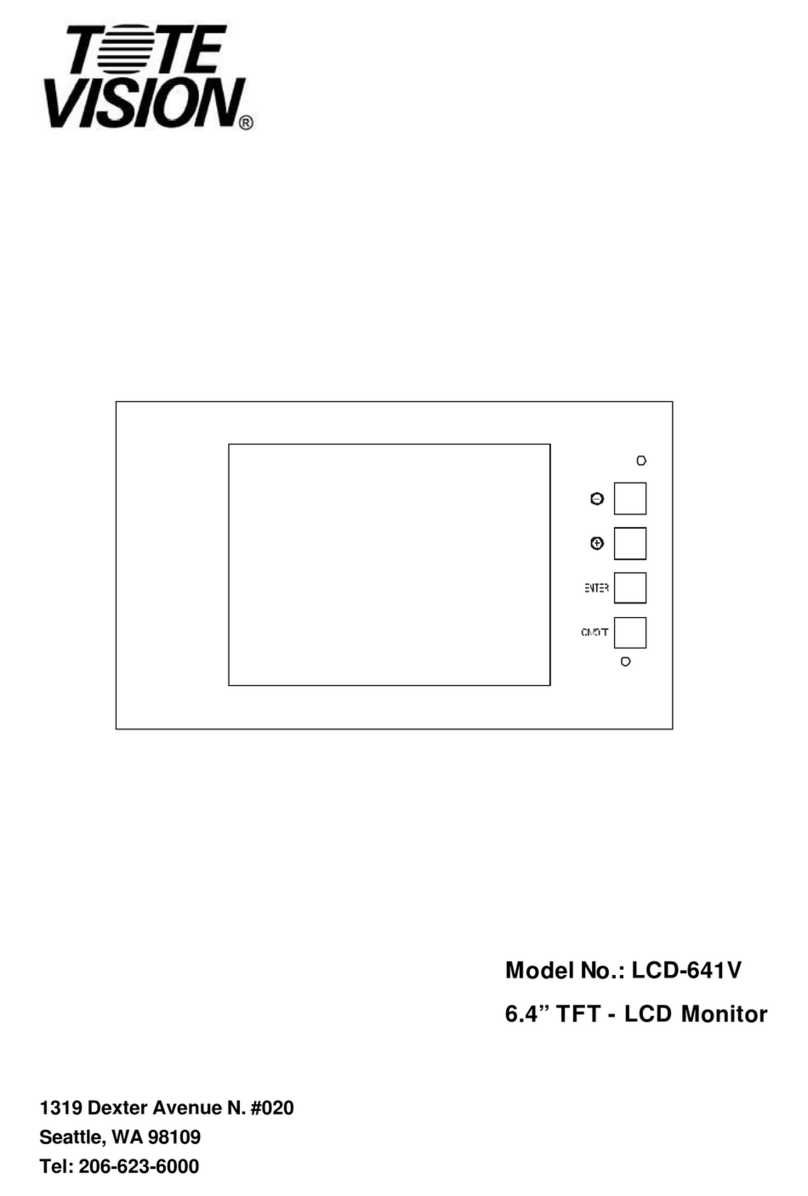 Totevision LCD-641V User manual