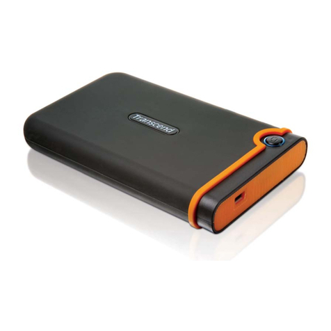 Transcend StoreJet 25M 640GB User manual