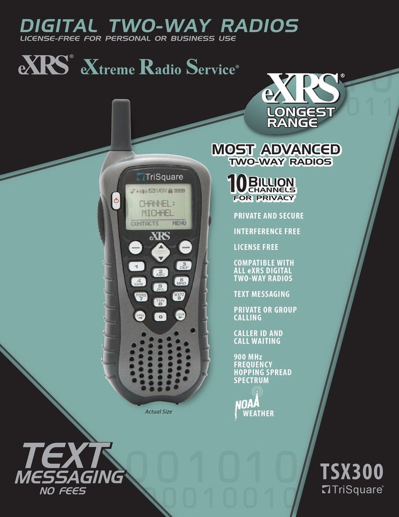 TriSquare TSX300 User manual
