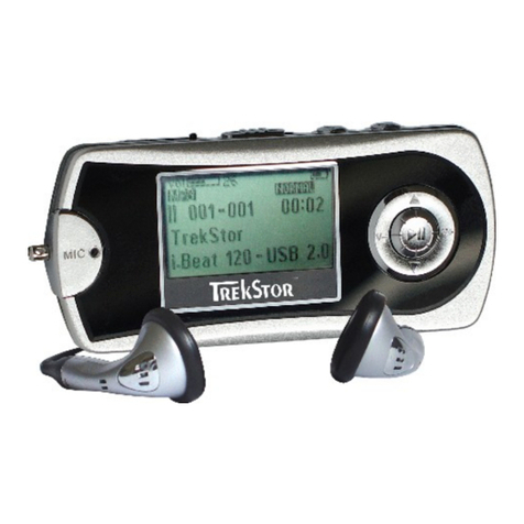 TrekStor i.Beat 120 512MB User manual TrekStor i.Beat 120 512MB User manual