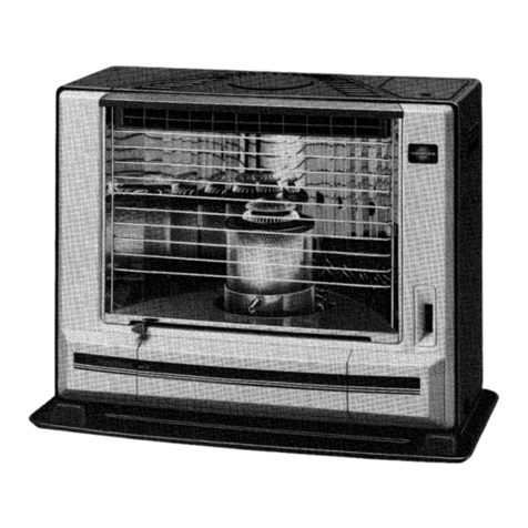 Toyostove RCA-36F Troubleshooting guide