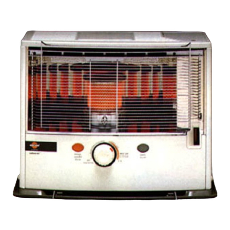 Toyotomi Radiant 40 Type D User manual Toyotomi Radiant 40 Type D User manual