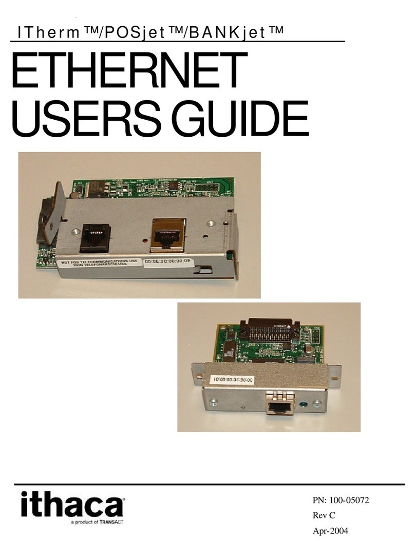 Ithaca ITHERM 280 user guide