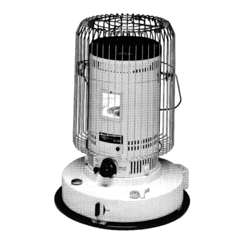 Toyostove WC-105R Manual