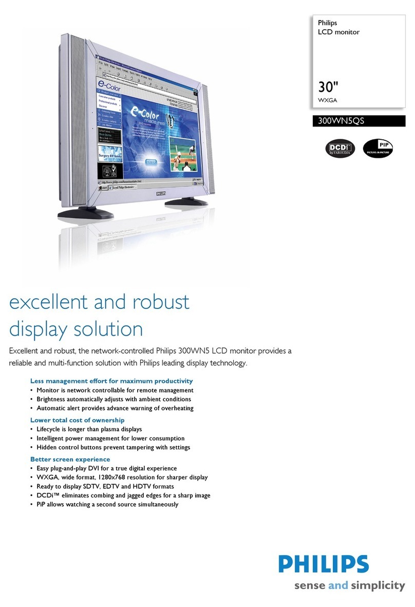 Philips 300WN5QS User manual