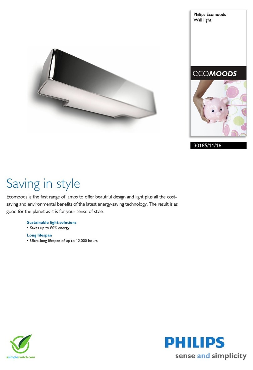 Philips Ecomoods 30185/11/16 User manual