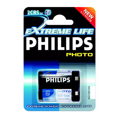 Philips 2CR5 User manual
