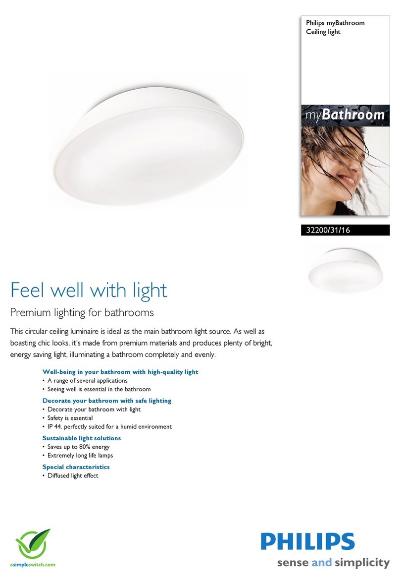 Philips myBathroom 32200/31/16 Specifications