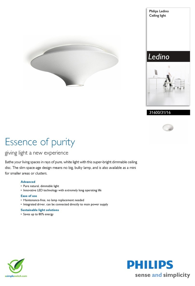 Philips Ledino 31600/31/16 Specifications