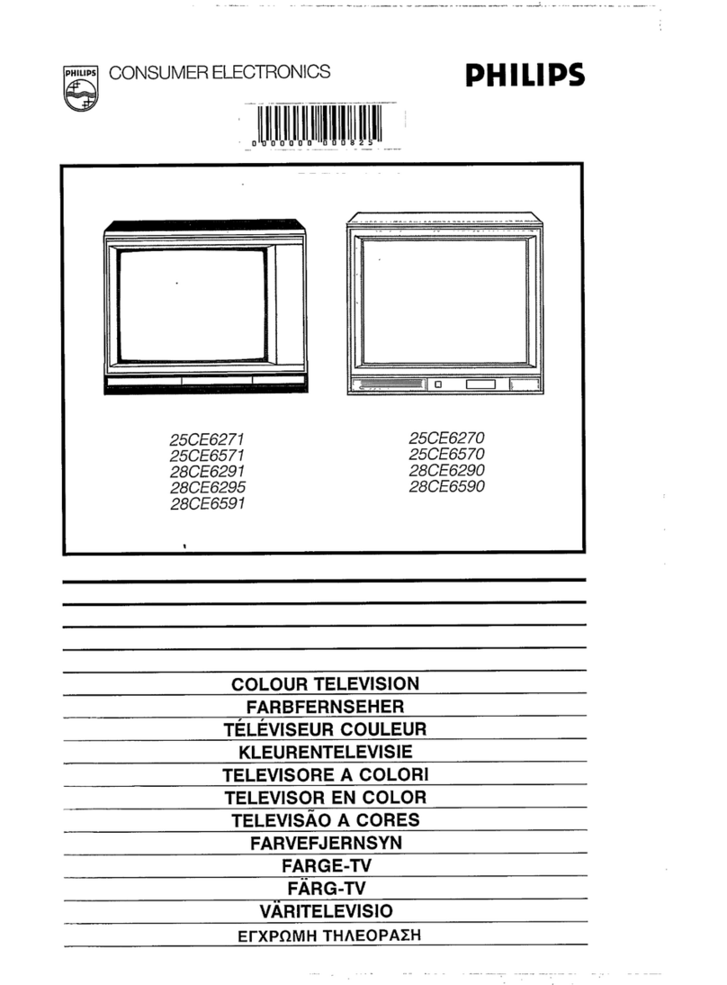 Philips 28CE6291 User manual