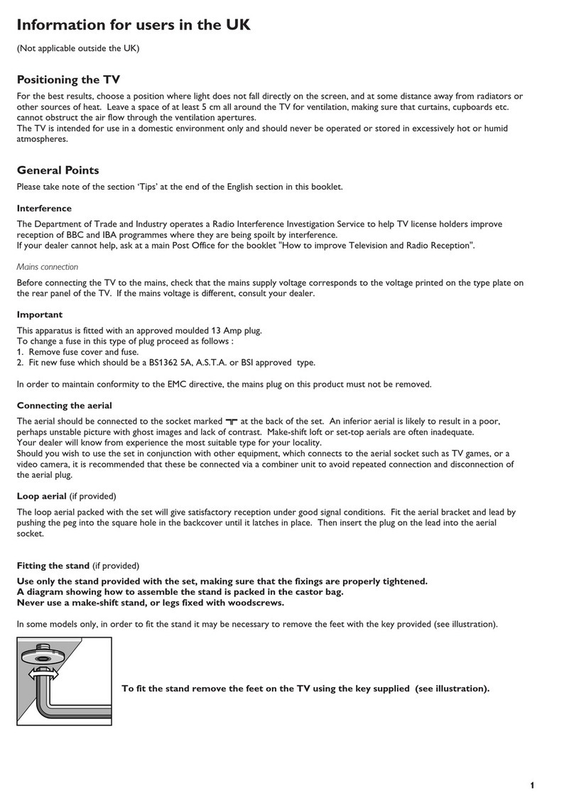 Philips MatchLine 29PT8413 manual