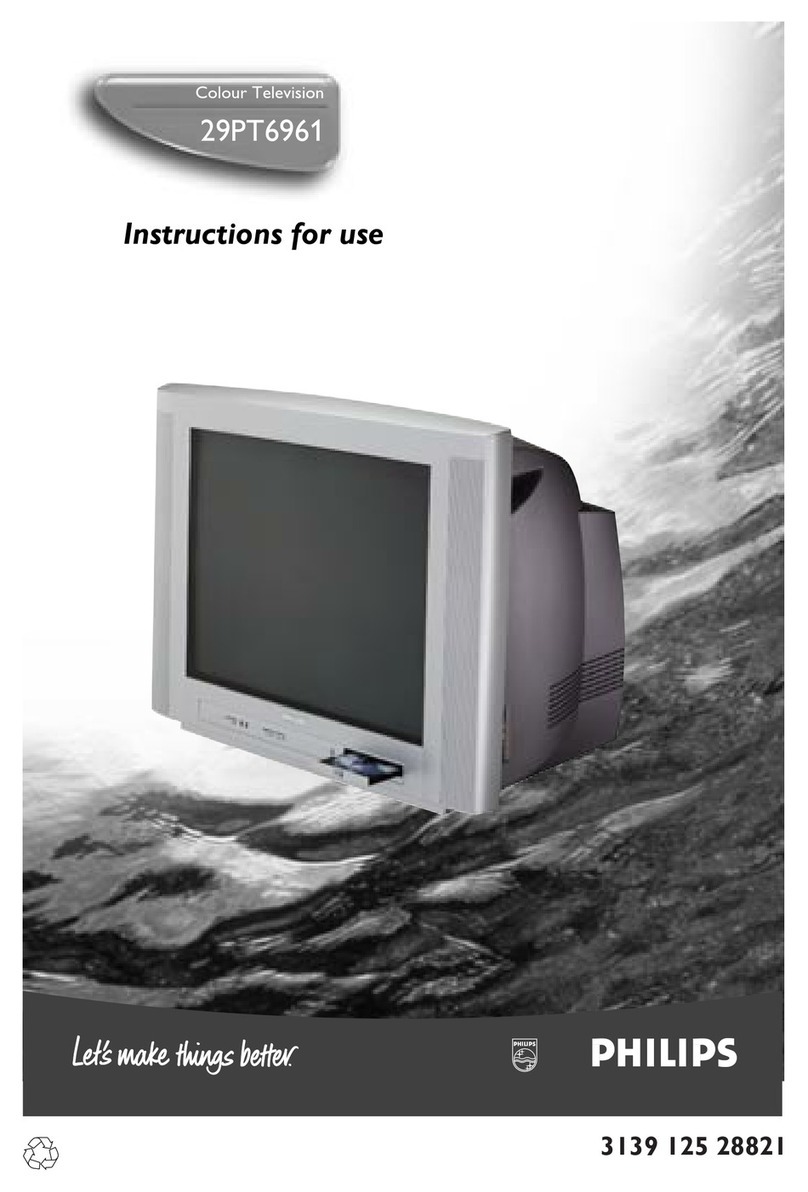 Philips 29PT6961-79R User manual