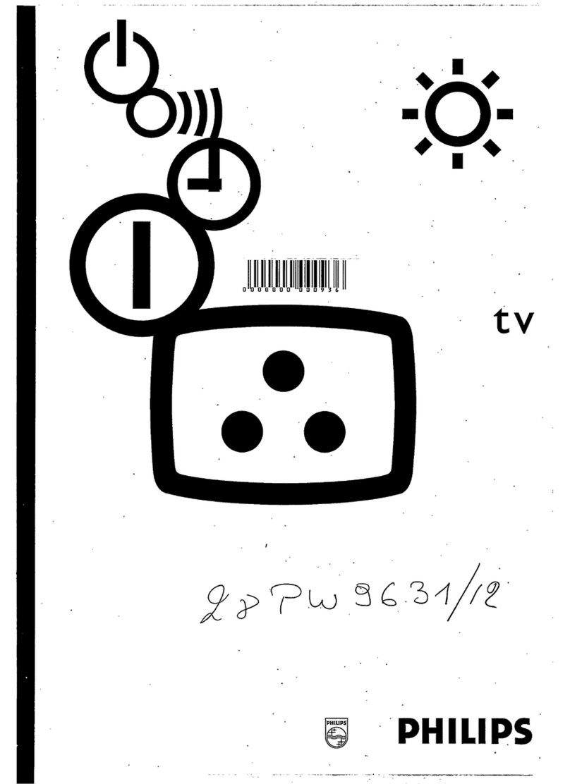 Philips 28PW9631 User manual