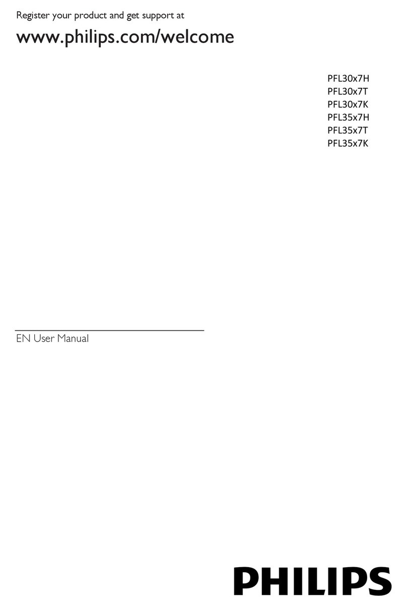 Philips 32PFL3007H User manual