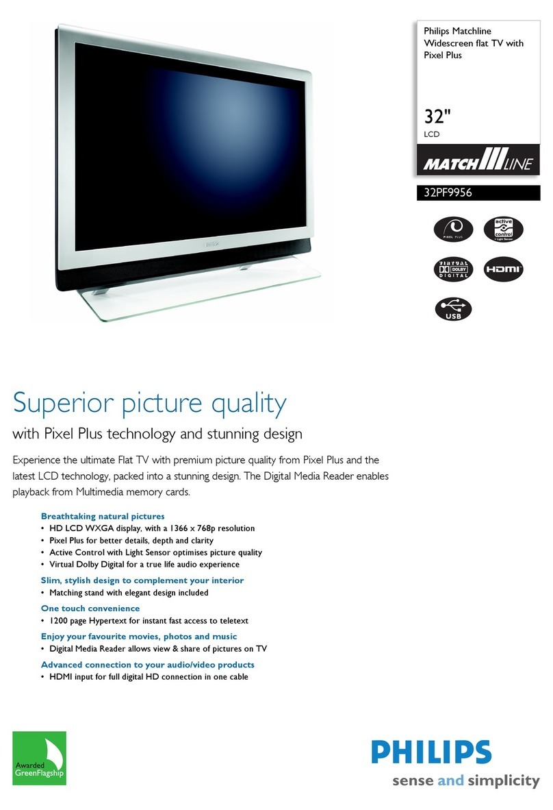 Philips 32PF9956 User manual