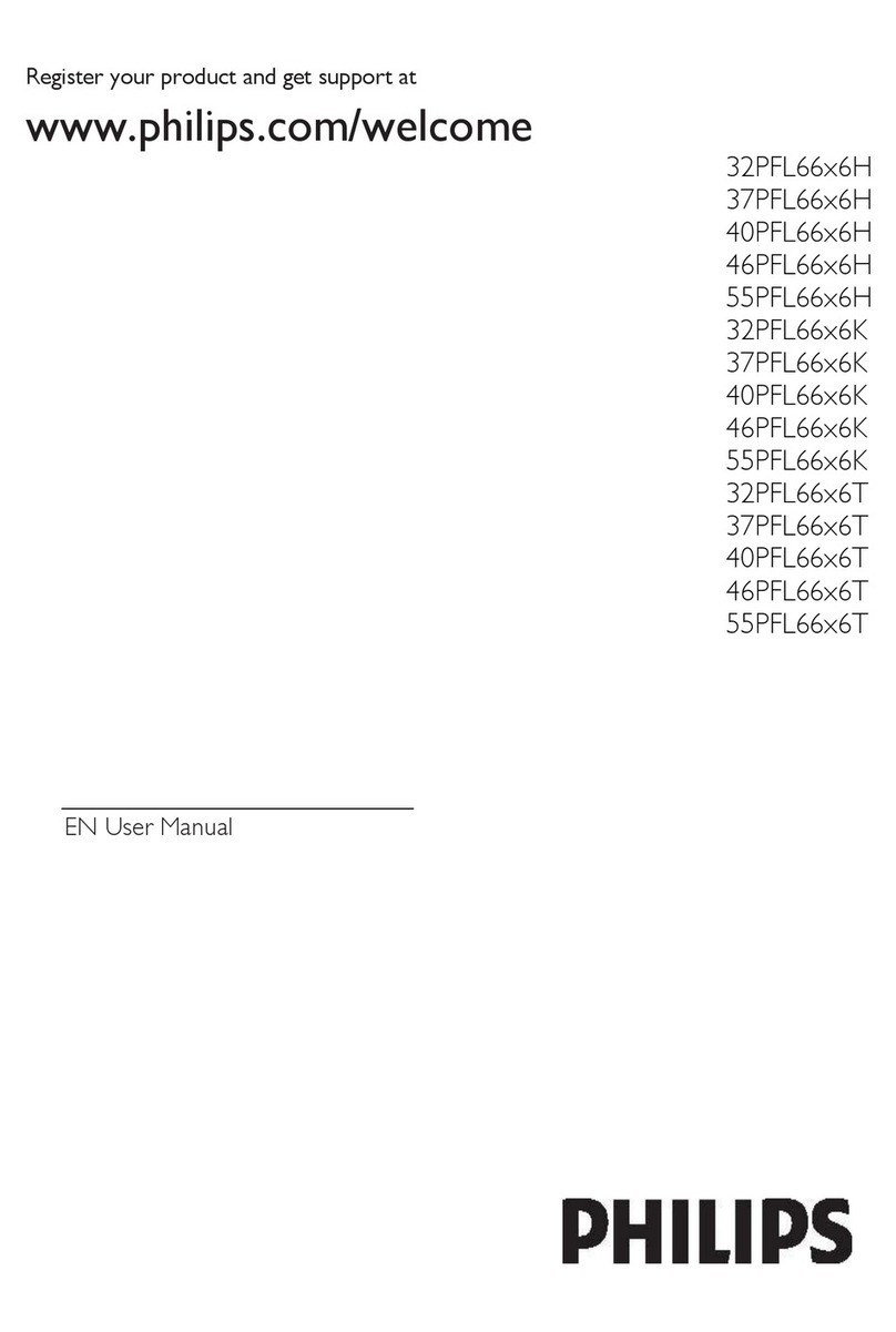 Philips 32PFL6606H User manual