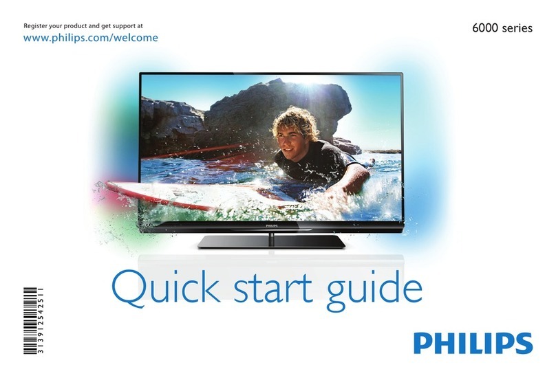 Philips 32PFL6007T User manual