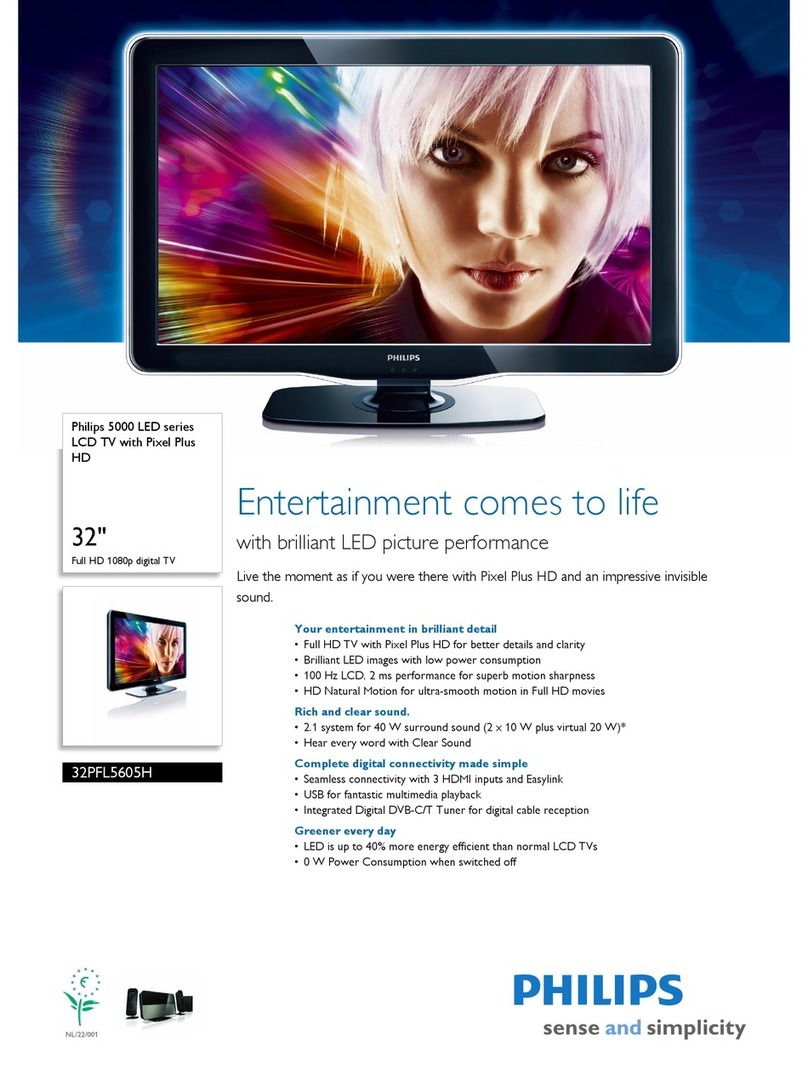 Philips 32PFL5605H brochure