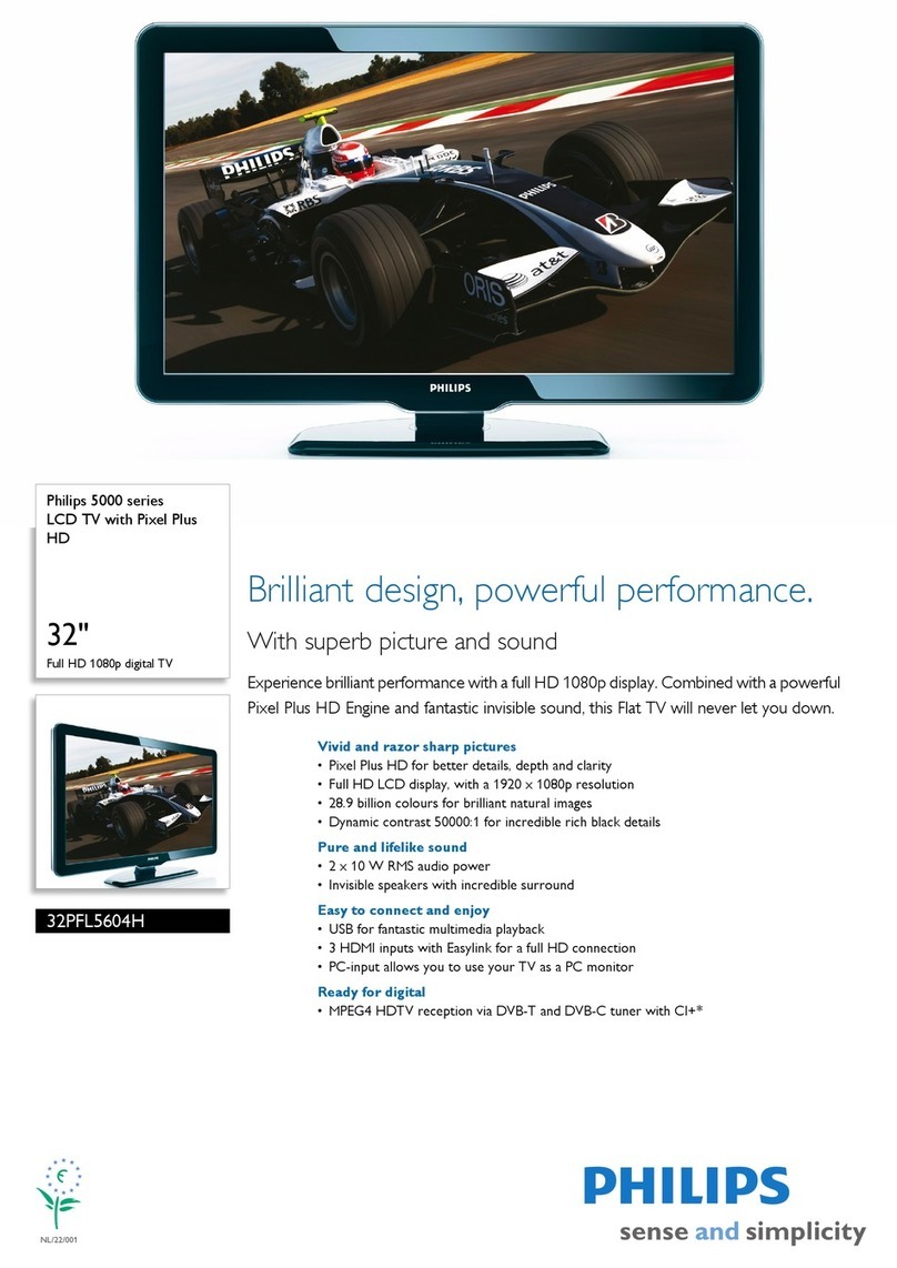 Philips 32PFL5604H brochure