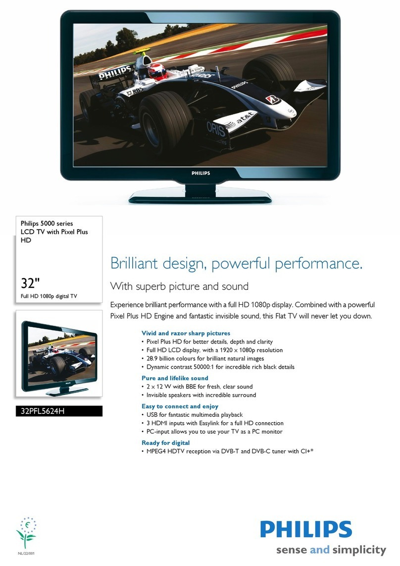 Philips 32PFL5624H User manual