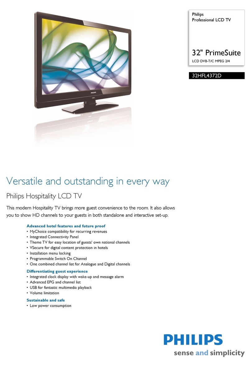 Philips PrimeSuite 32HFL4372D User manual