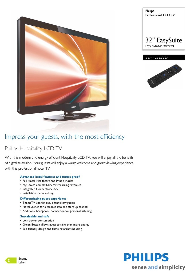 Philips EasySuite 32HFL3233D User manual