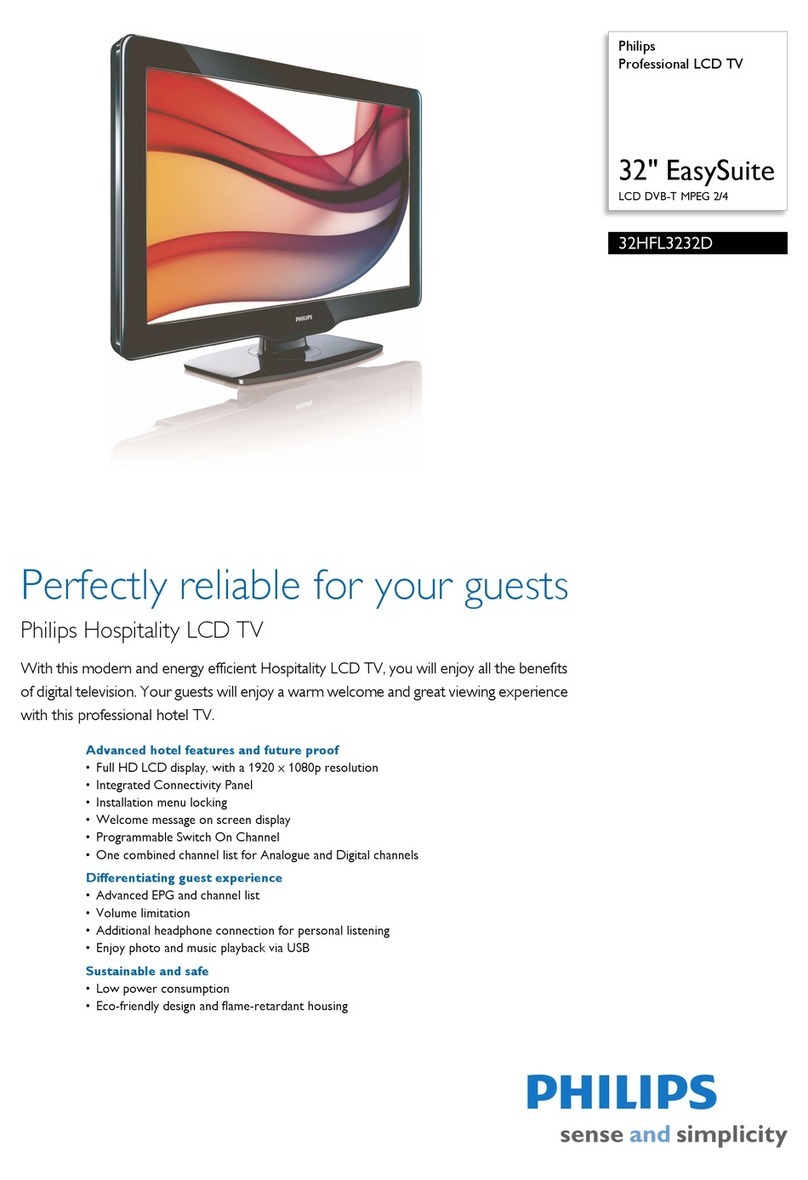 Philips 32HFL3232D User manual