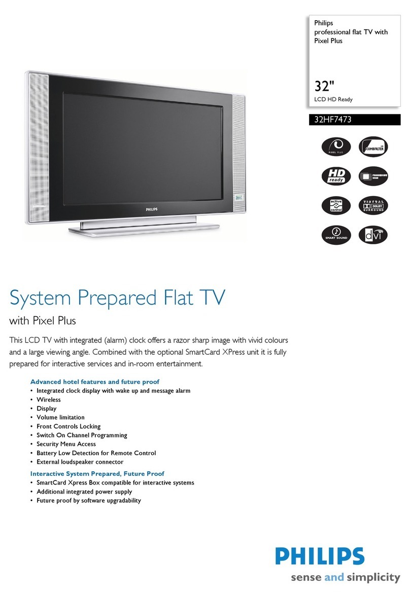 Philips 32HF7473 User manual
