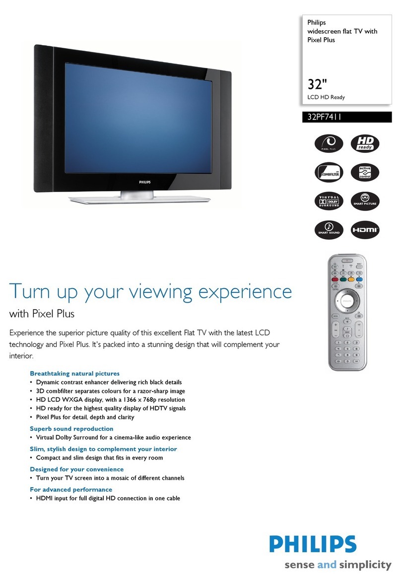 Philips 32PF7411 User manual