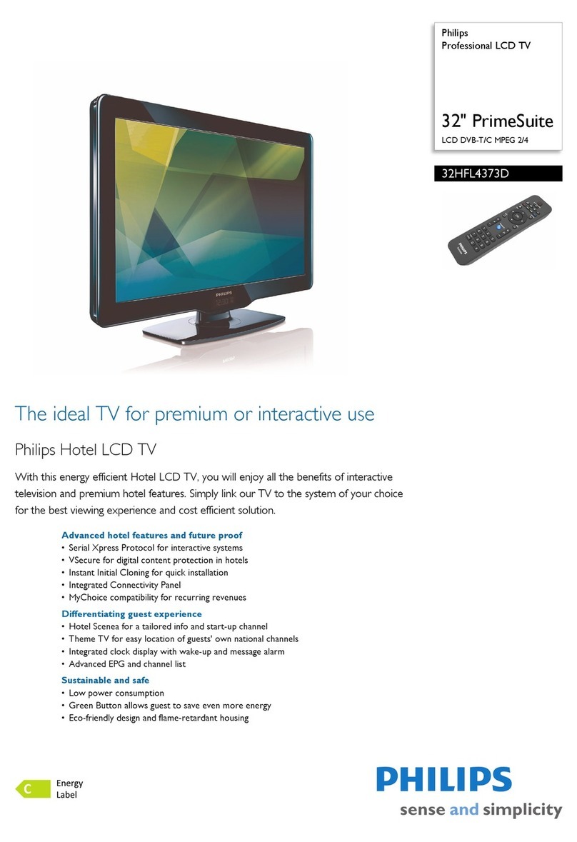 Philips PrimeSuite 32HFL4373D User manual