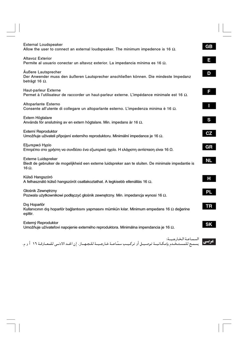 Philips 21HT3504 User manual