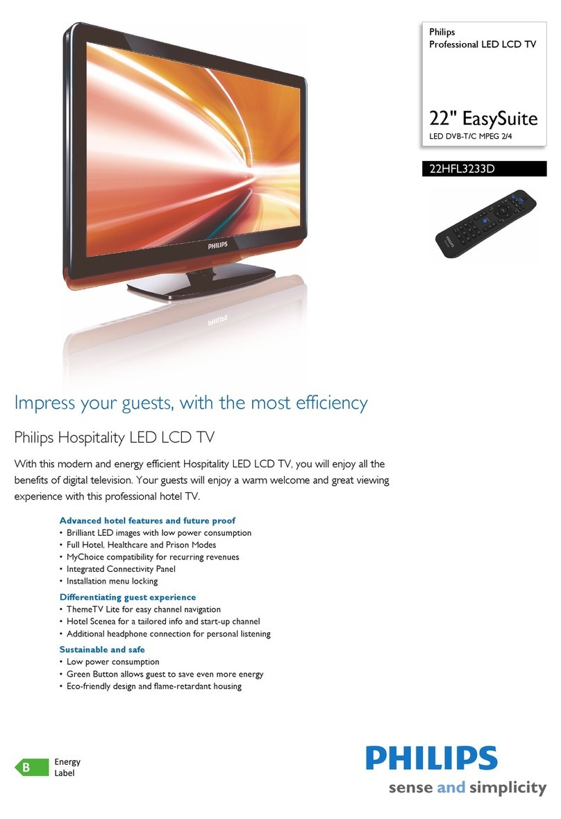 Philips EasySuite 22HFL3233D User manual