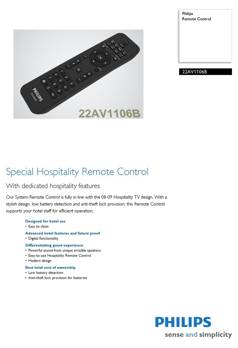 Philips 22AV1106B User manual