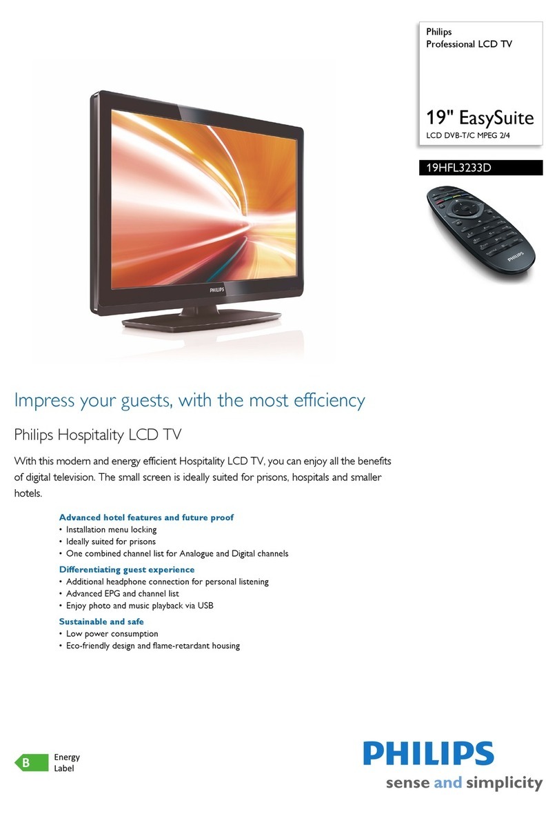 Philips EasySuite 19HFL3233D User manual