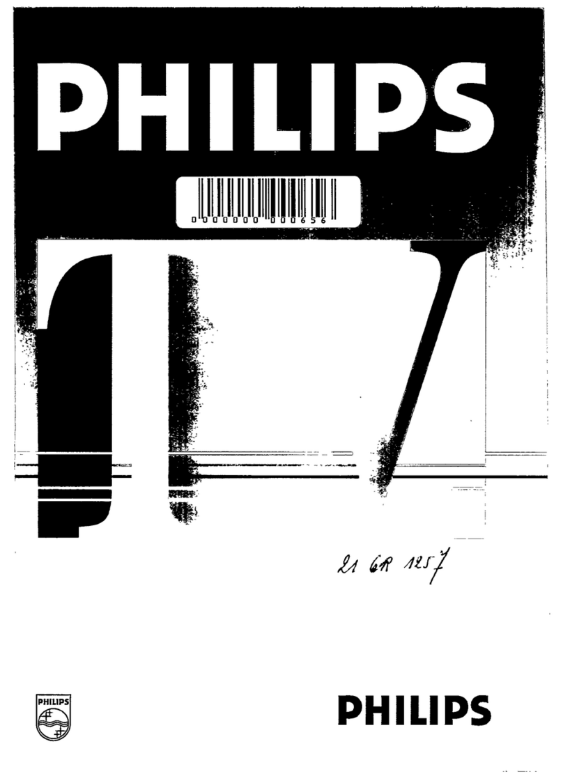 Philips 21GR1257-07B User manual