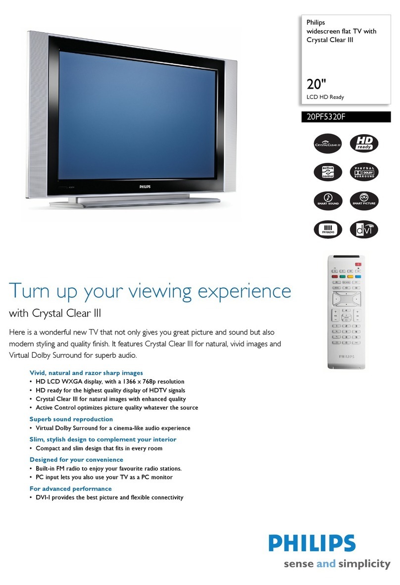 Philips 20PF5320F Specifications