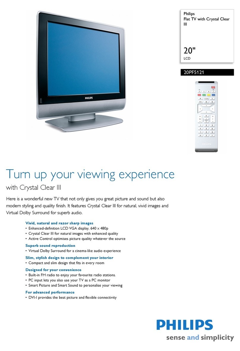 Philips 20PF5121 brochure