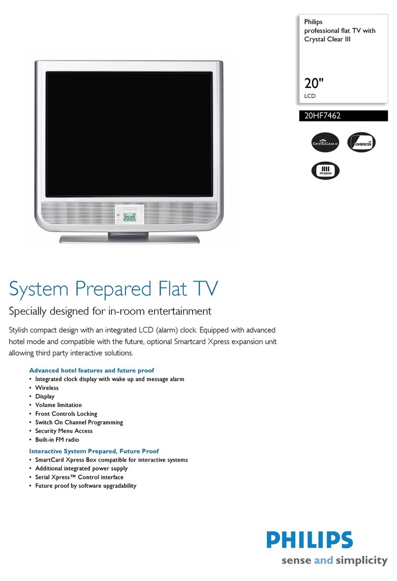 Philips 20HF7462 User manual