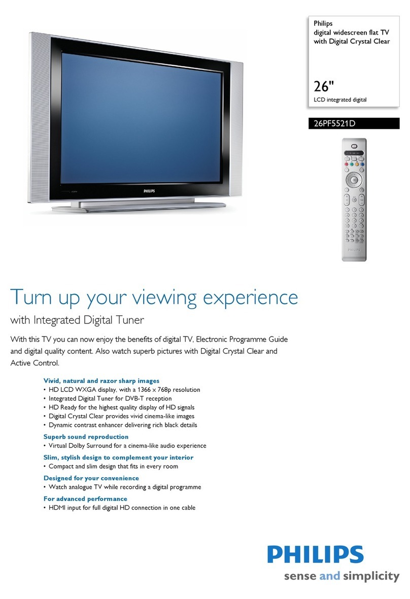 Philips 26PF5521D brochure