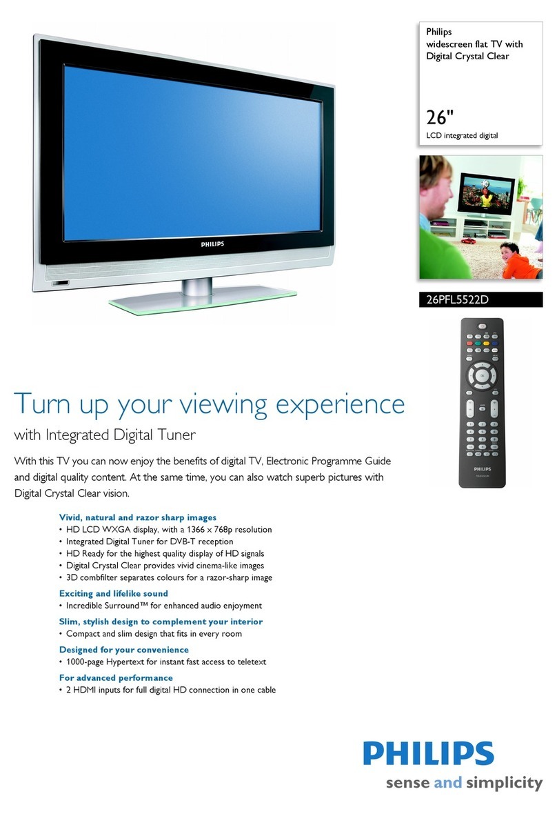 Philips 26PFL5522D - annexe 2 User manual