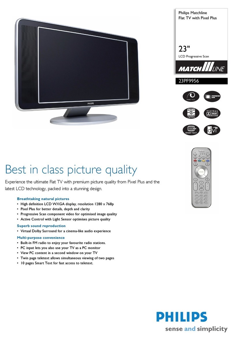 Philips 23PF9956 User manual
