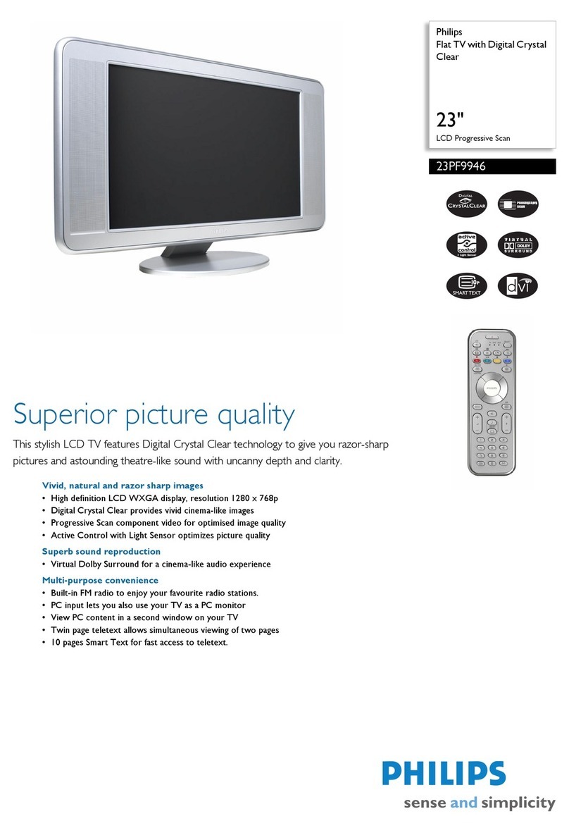 Philips 23PF9946 User manual