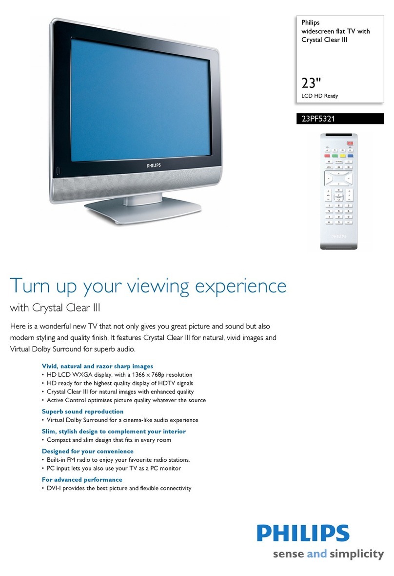 Philips 23PF5321 User manual